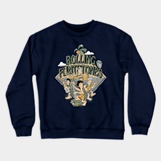 Rolling Flintstones Crewneck Sweatshirt